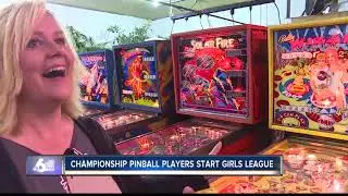 Lady pinball players start girls league, compete in championship
