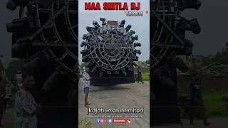 Maa shitla dj mungeli Tirodi par pahli baar sound check full bass🎧❤️&zwj;🔥💫#dj #trending #viralvideo #jk