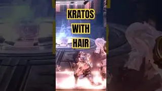 Full Haired Kratos Is STRONGER THAN ZEUS #kratos #godofwar #youtubesearch #shortsfeed #shorts