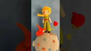 CAL M&oacute;vil el Principito amigurumi
