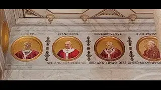 I tondi dei Papi nella Basilica san Paolo