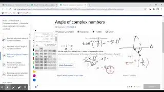 Angle of Complex Numbers