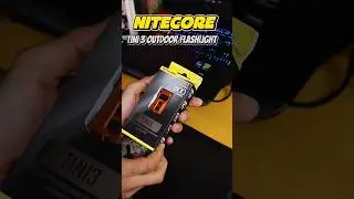 Nitecore Tini 3 Outdoor Flashlight 🔦#flashlight #light #nitecore #unboxing