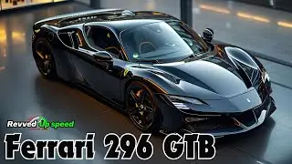 Ferrari 296 GTB Black: Sleek Hybrid V6 Supercar with Italian Design, Power, and Modern Elegance