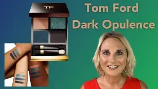 Tom Ford Fall 2023/Dark Opulence /2 Different Eye Looks