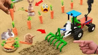 top most creative diy tractor plough machine for modern agriculture science project @mini farmvilla