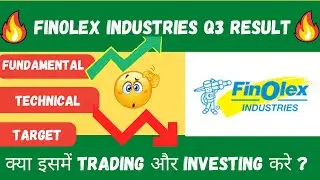 Finolex Industries Q3 Results 😃🔥| Finolex Industries News | Finolex Industries Share