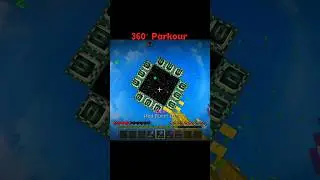 Minecraft 360&deg; Parkour 🔥 #gexpand #mcpe