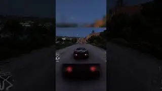 evening ride in forza horizon 5 #shorts