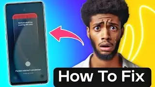 Remove anything covering this area, Remove anything covering this area problem, realme P1 mobile
