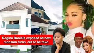 Regina Daniels Exposed as new mansion turns out to be fake.  Her brother allegedly in tears.