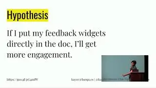 Improving Response Rates - Kayce Basque - Write the Docs Portland 2018 Lightning Talk