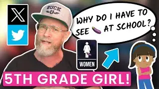 11-Year-Old Girl Forced To Share Bathroom w/ BOY