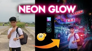 NEON CITY EDITING | PICSART AND PHOTOSHOP | TUTORIAL  BY | NS EDITZ |