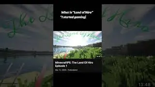 What is &ldquo;The Land of Hiro?&rdquo; #Minecraft #shorts #thespacewizard