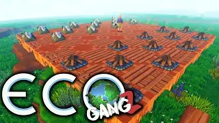 GangZ Eco - Multiplayer Eco Gameplay - SECRET GIANT CHECKERBOARD