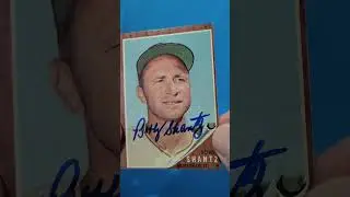 1991 Topps baseball pack rip/Happy Birthday Bobby Shantz