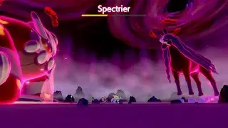Pok&eacute;mon Sword: October 2022 Spectrier and Glastrier Max Raid Battle Event
