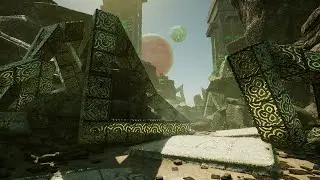 Ancient Desert Temple Timelapse