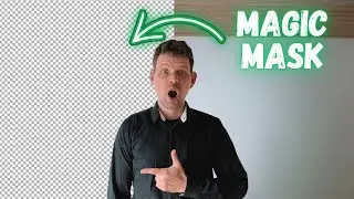 Fjern Baggrund i DaVinci Resolve Studio (Magic Mask Guide)