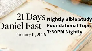 Why Is It Important To Be Water Baptized? | Day 6 - 21 Days Fast || January 16, 2026
