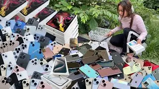 Отлично!! Как восстановить сломанный iPhone 11, найденный на свалке! Нашёл много телефонов
