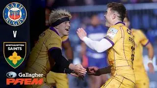 HIGHLIGHTS & REACTION: Bath Rugby v Northampton Saints | Tommy Freeman Hat-trick! | Gallagher PREM