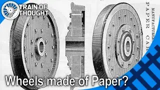 Why luxury train carriages had wheels made of actual paper - Allen Paper Wheels