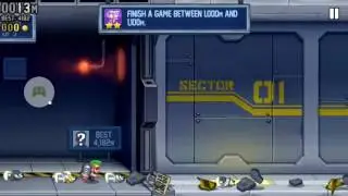 DAILY S.A.M. CHALLENGE | Jetpack Joyride (SONG: Trancer by Gunnar Olsen)
