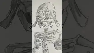 My little soldier boy 😢 #art #fyp #meme #clash #clashroyale #drawings #sketch #anime
