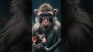 Sad monkey #cartoon #sad #sadstatus #emotional #viral #shorts