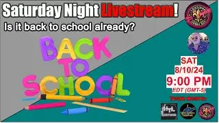 8-10-24 Laser Livestream!