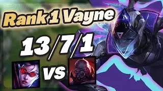 Vayne Vs Sion - Challenger Gameplay Rank 1 Vayne