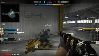 b4rtin clutch 1v2 against ENCE on Nuke | PGL Major Stockholm 2021 | Challengers Stage
