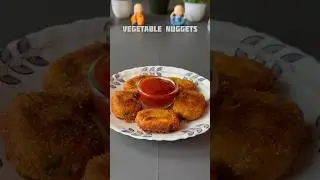 Recipe of vegetable Nuggets #shorts #snacks #viral #nuggets