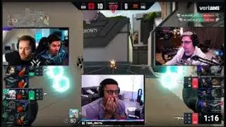 Streamers React to SEN Shazham 1 KNIFE 3 KILLS  Against FNATIC Ft  Shroud, AverageJonas,Myth