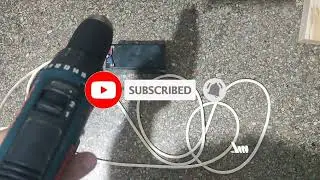 Turn your cordless Drill into a powerful corded tool (easy DIY)