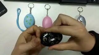 Safe Sound Personal Security Key chain with LED ,Emergency Attack Safety Alarm UK