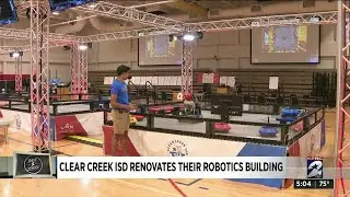 Clear Creek ISD renovates their robotics building
