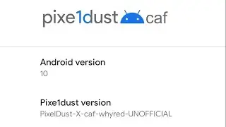 Custom ROM Whyred: Pexe1Dust X CAF Unofficial (2020) Apakah Masih Wortit❓