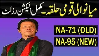 NA-71 (New NA- 95) Mianwali | Pakistan Election Results
