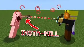 INSTA-KILL arrow glitch vs. Minecraft server