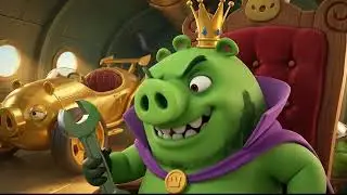 Angry Birds Car Race: King Pig Challenge & Kart Build! 🏎️🔨 (Ep 1)