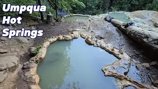 Umpqua Hot Springs Hike & Drone Footage - North Umpqua River, Oregon