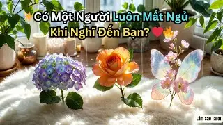 Có Một Người Luôn Mất Ngủ Khi Nghĩ Đến Bạn – Và Cảm Xúc Này Đang Lớn Dần ❤️‍🔥 #tarot