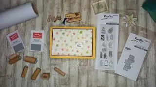 Mekka-Bastel-Haul: traumhaft schöne Karten + Faltblumen m. Stanzen v. Farbton & Stempeln v. Ferdini