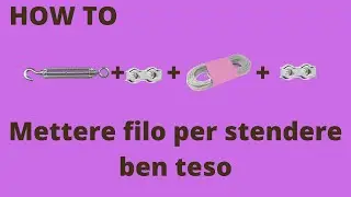 Come stendere filo per la biancheria