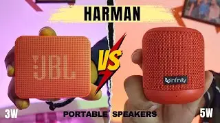 JBL Go Essential vs Infinity Fuze 99💥 HARMAN Speakers 💫 Sound Battle