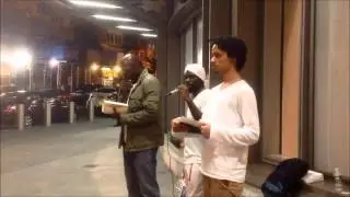 GOCC(NYC) EXPOSING JAY HOVAH BY THE BAR-SLAVES (BARCLAYS) CENTER pt 10 of 10