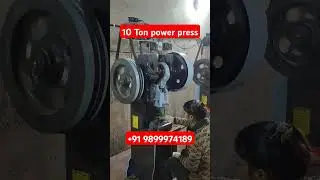 10 ton heavy duty power press brand new condition